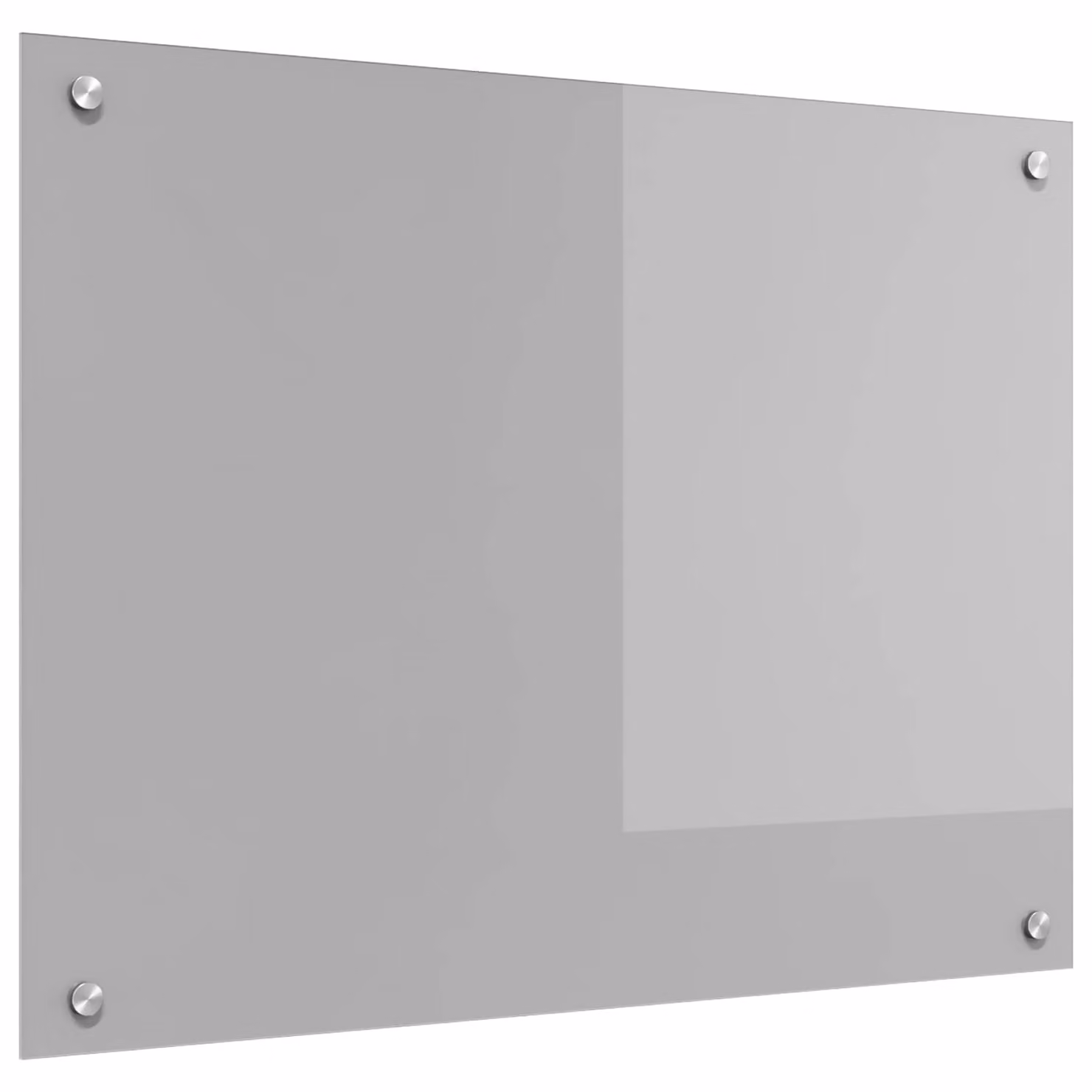 Schienale da cucina vidaXL in vetro temperato Grigio chiaro L: 80 cm, H: 60 cm