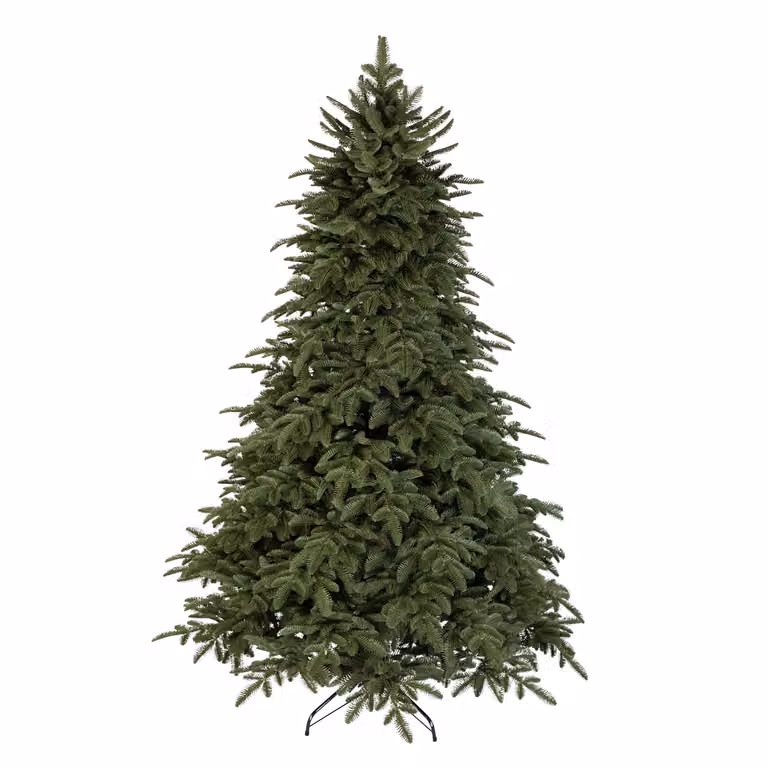 Novatom Albero di Natale artificiale Snaptree Nordmann, rami in polietilene (PE) di alta qualità (220 cm)