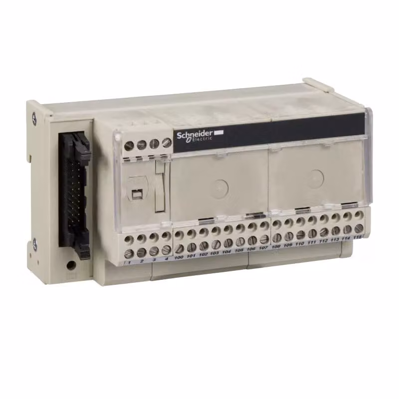 Schneider Electric Morsettiera passiva ABE7, 16 ingressi o uscite ABE7H16R10