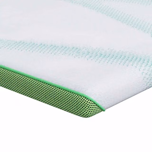 Topper per materasso DESIGN IN Bianco e Verde L/P: 160 x 200 cm CFW9529280