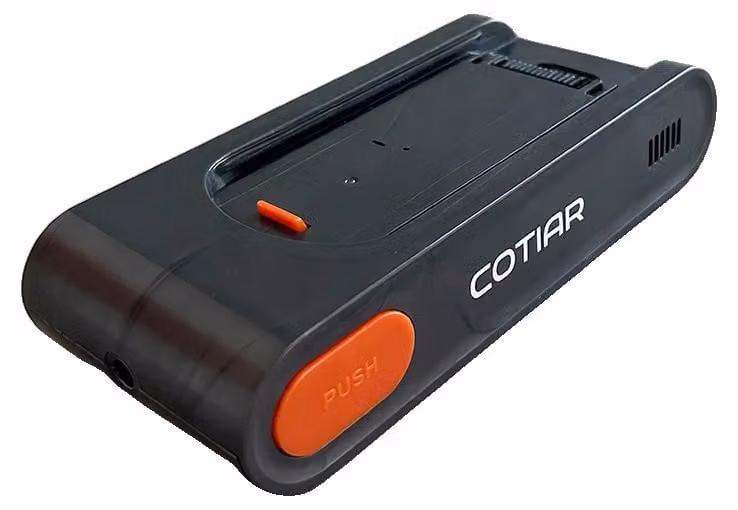 Batteria per aspirapolvere senza fili, agli ioni di litio ad alte prestazioni, facile da installare, GOLD
