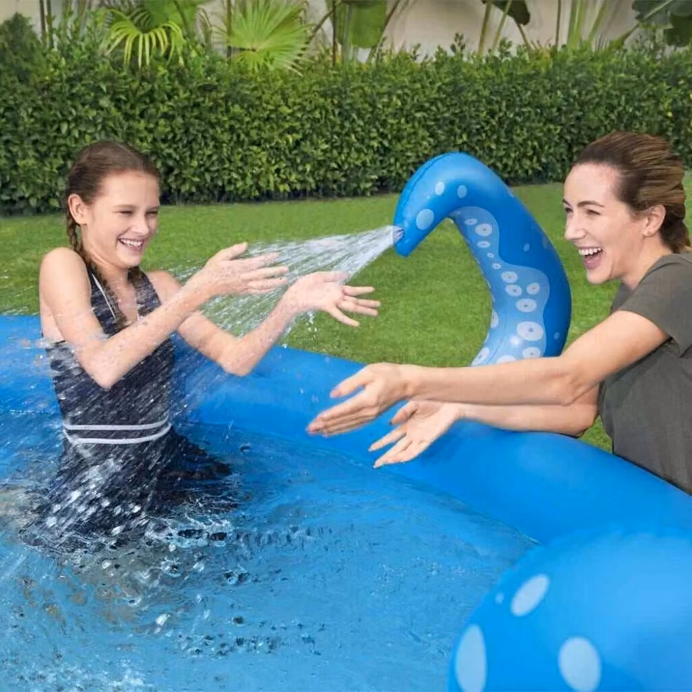 Piscina Gonfiabile Bestway Easy Set Octopool Blu con Spruzzatori Fuori Terra L: 274 cm, H: 76 cm, P: 76 cm – 2
