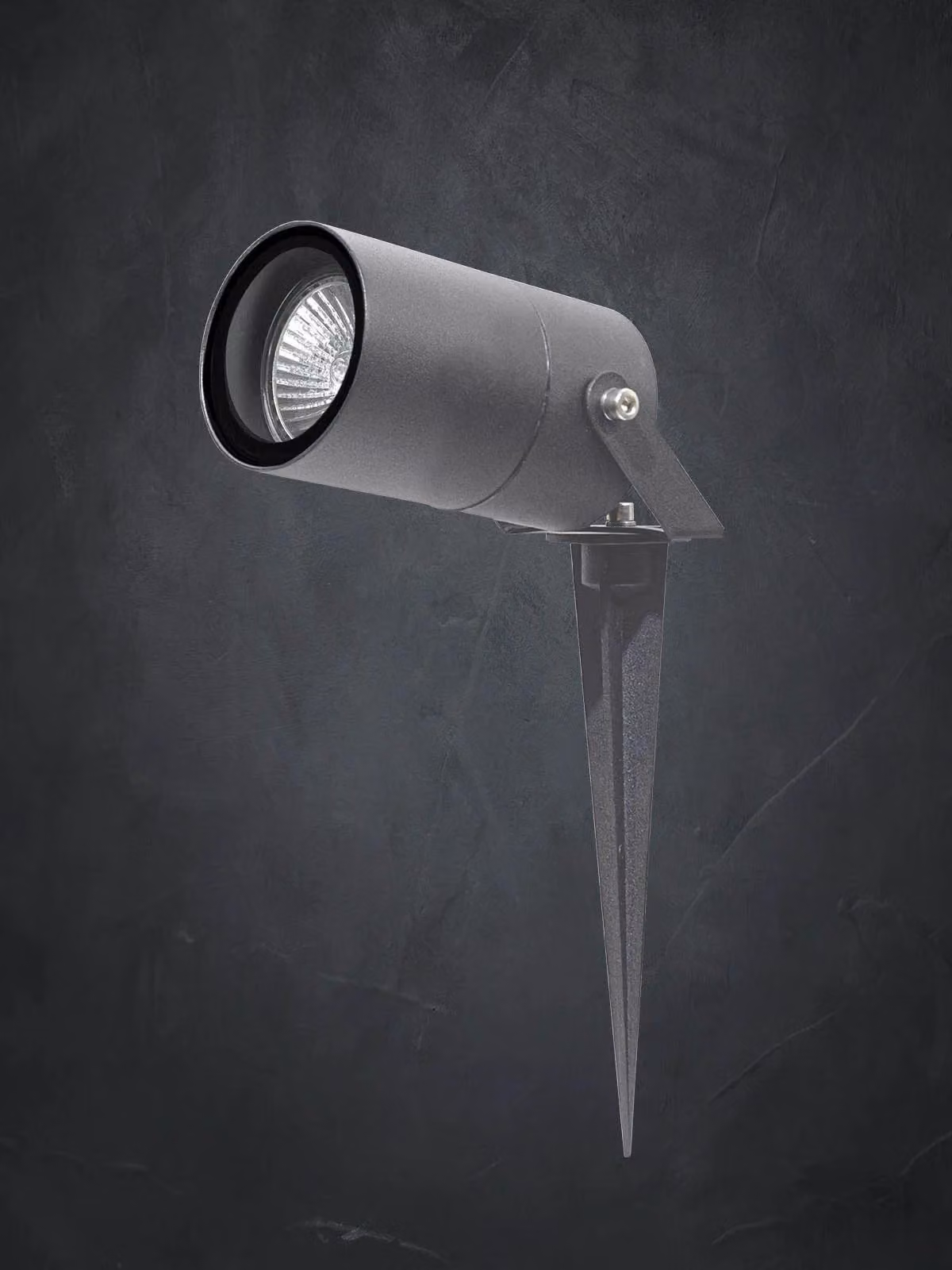PIT, lampada da incasso, 35W, attacco GU10, finitura grigio scuro