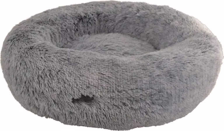 Letto Nobby comfort Donut Nuru grigio, dimensioni: Ø 100 x 26 cm
