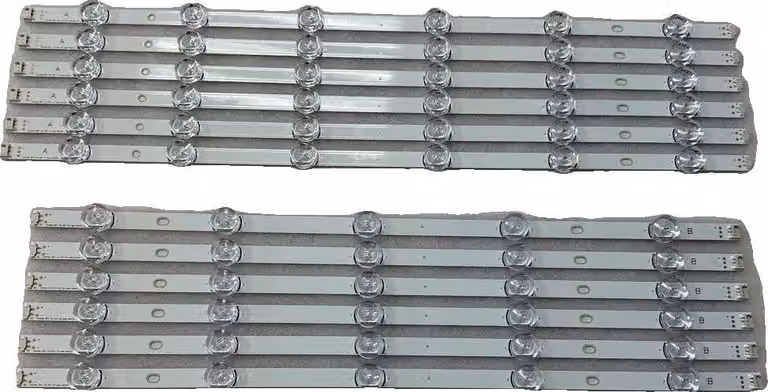 Striscia di retroilluminazione a LED, lunghezza 124,5 mm, dimmerabile