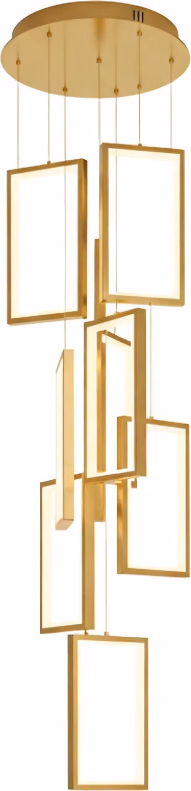 Lampadario A Sospensione Toolight Lhj090-7Cp Gold