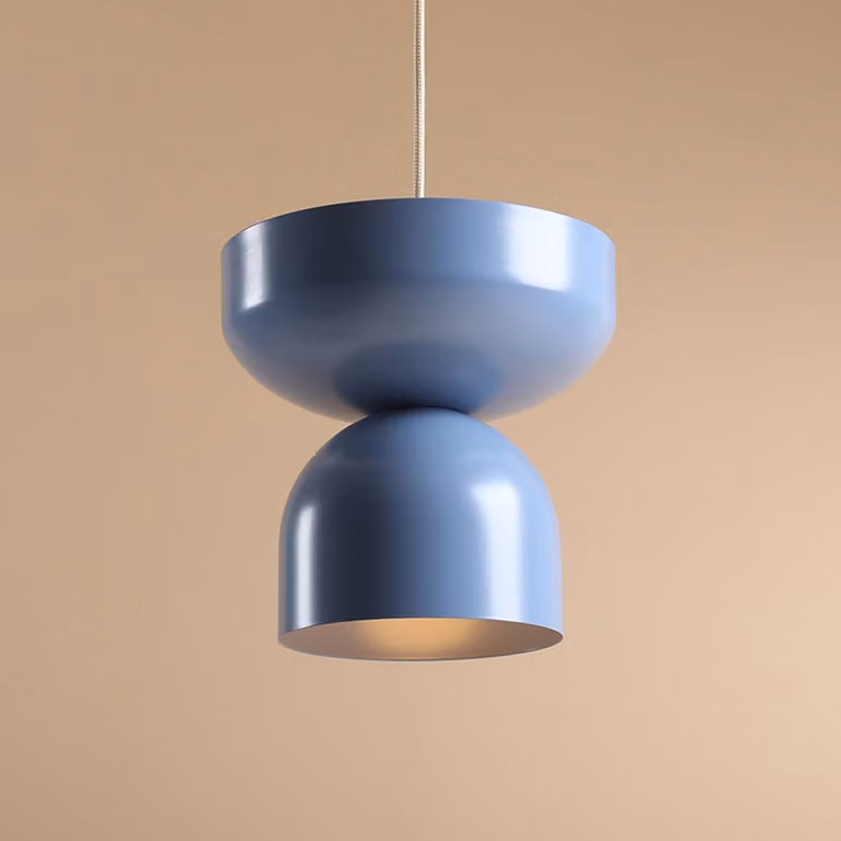 Lampada a sospensione Api ALDEX, dimmerabile, Blu, Soggiorno / Sala da pranzo, Metallo, Moderno, Lampada a sospensione