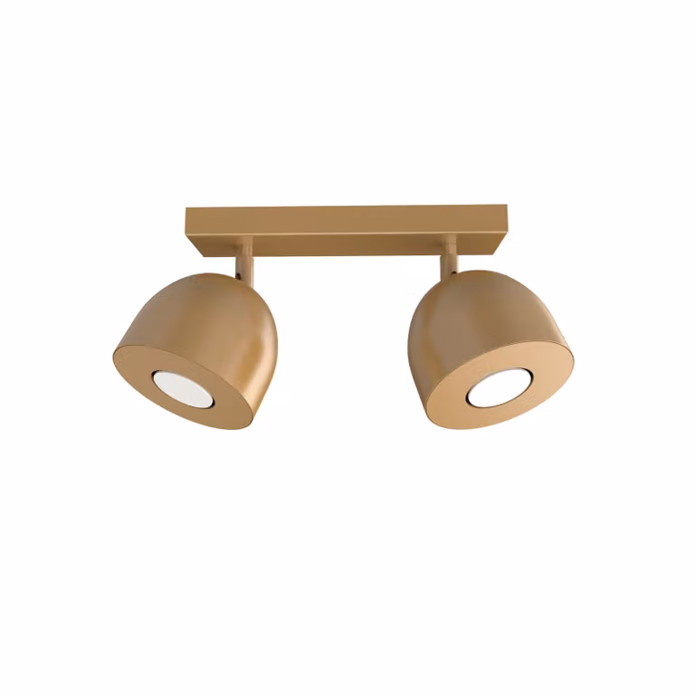 Lampada Da Soffitto Campanella X2 Monocolore Opaca