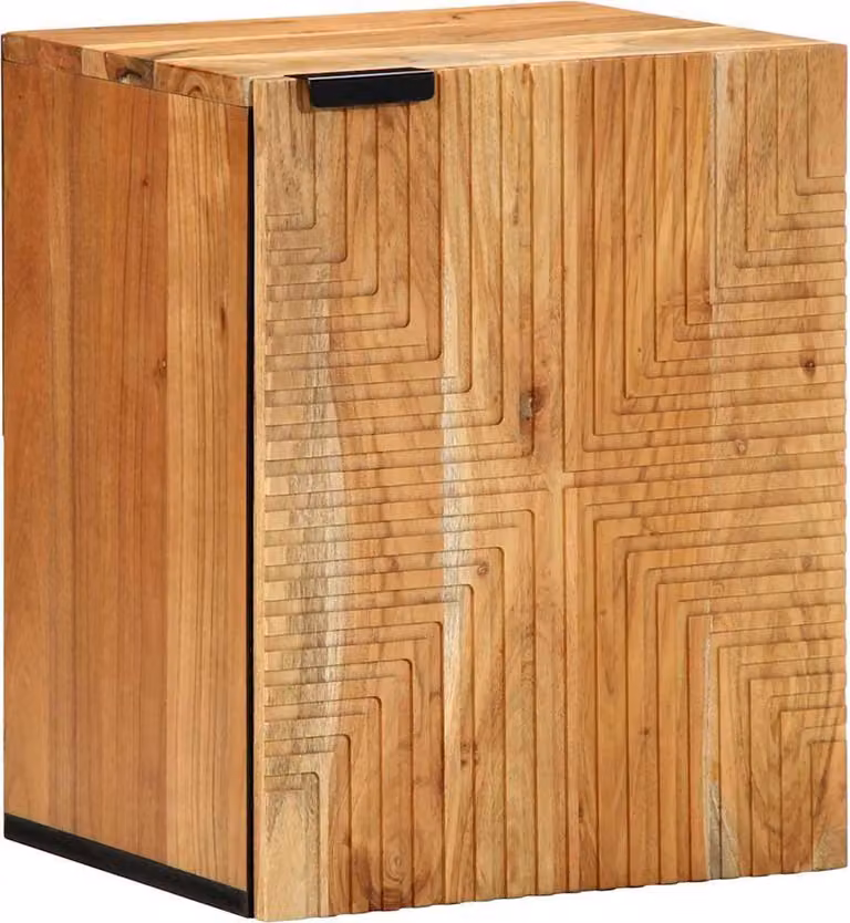 SYFAX™ Armadio per Lavabo da Bagno con porta Legno di Acacia Massello