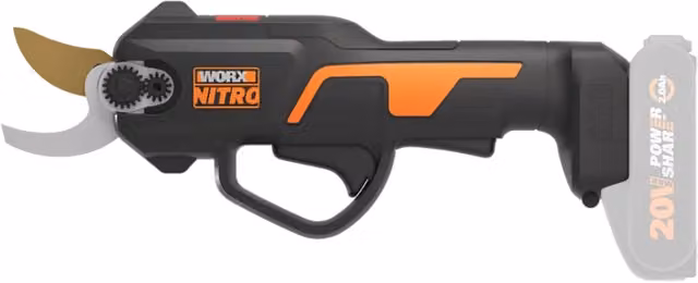 Forbice Potatore a Batteria Worx Nitro WG330E.9 20V Brushless Nero con Capacità di Taglio 25 mm