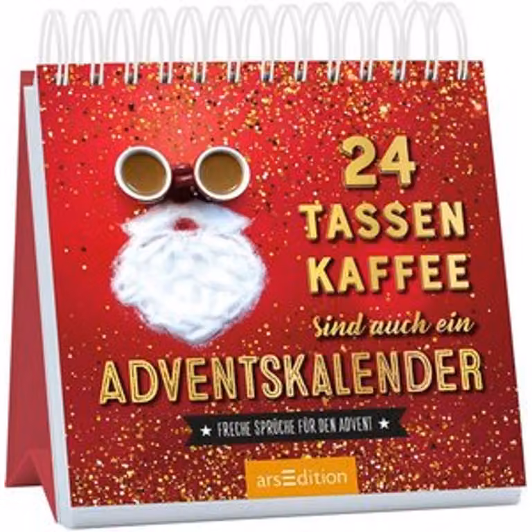 24 tazze di caffè: anche questo è un calendario dell'Avvento