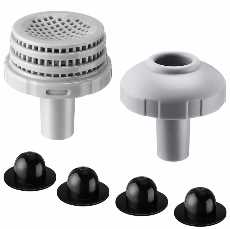 Kit di collegamento per piscina da 32 mm con filettatura interna, per filtri a sabbia e pompe