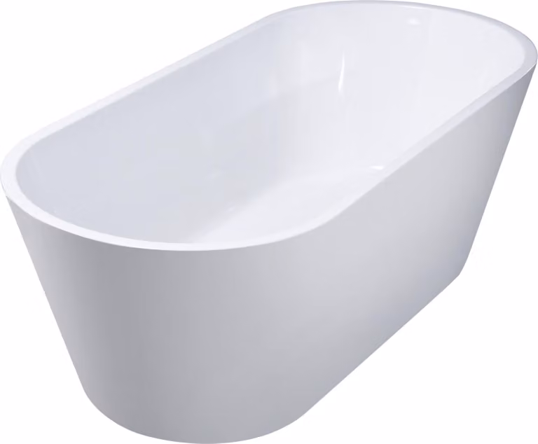 Vasca Lykke Polar Deluxe 1600x750x580mm, bianco