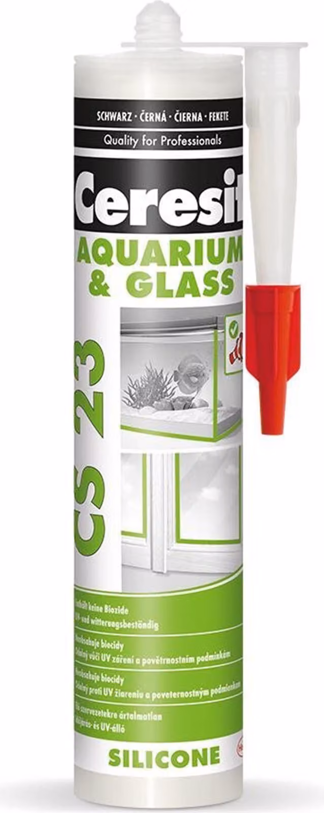 Silicone per incollaggio vetro Acetoxy CS23 280g
