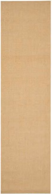 Tappeto rettangolare in sisal naturale beige per soggiorno e corridoio, antiscivolo, L: 250 cm, P: 66 cm