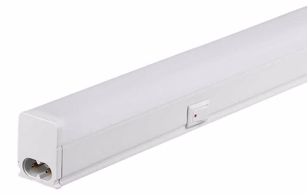 V-TAC PRO VT-065 plafoniera lineare led raccordabile 7W tubo T5 60CM chip Samsung con switch on/off luce 6400k sku 21694