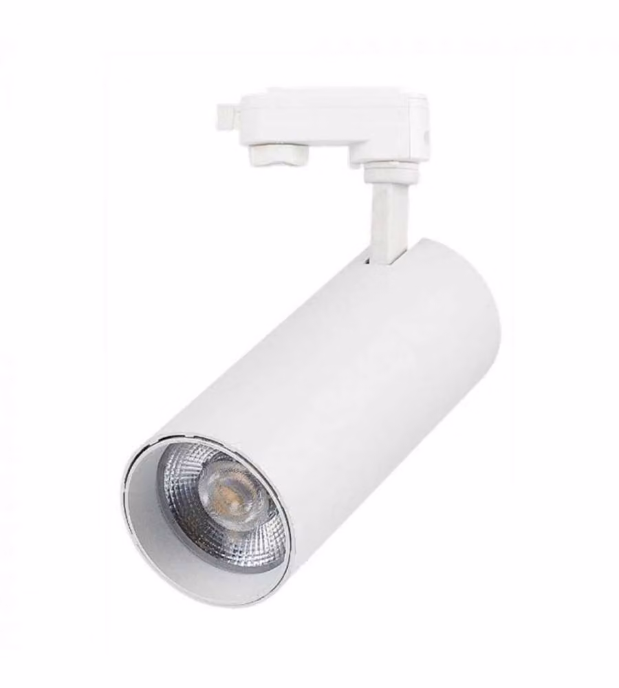 V-TAC Faretto LED COB da Binario Trifase 40W Colore Bianco 3in1