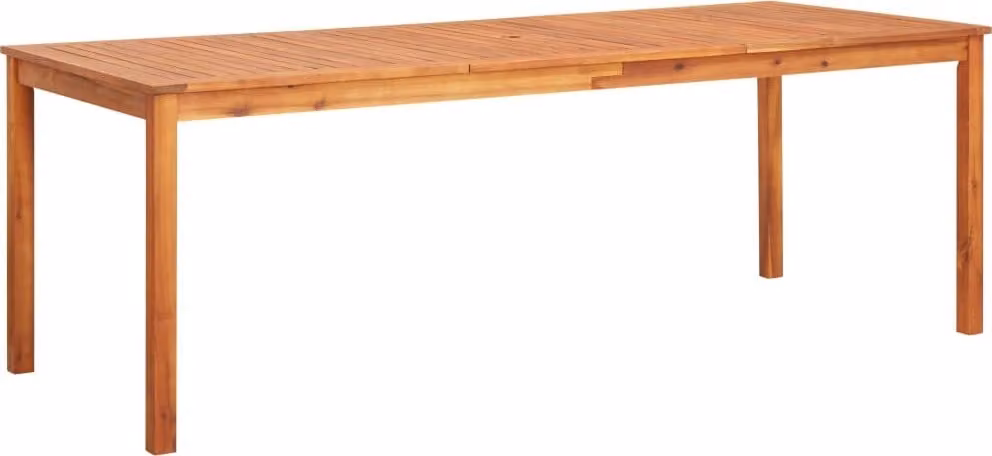 Maison Exclusive - Tavolo da giardino, dimensioni 215x90x74 cm, in legno massello di acacia