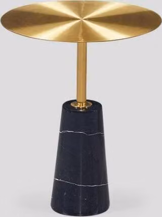 Designer Goldener Beistelltisch Luxus Kaffeetisch Wohnzimmer Couchtisch