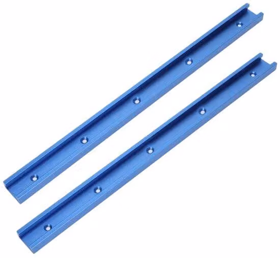 Guida a T in alluminio, 800 mm, per viti a T/macchine utensili - Lavorazione del legno - Struttura in alluminio