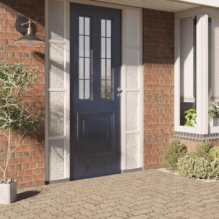 vidaXL Pellicola per Finestra Smerigliata Motivo Stella 60x500 cm PVC