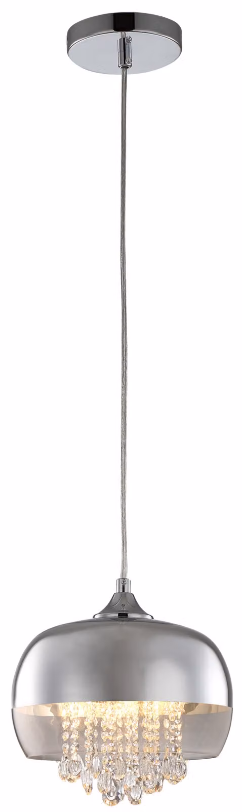 Lampada a sospensione in cristallo 1x40W E14 LUNA ML3802 Milagro