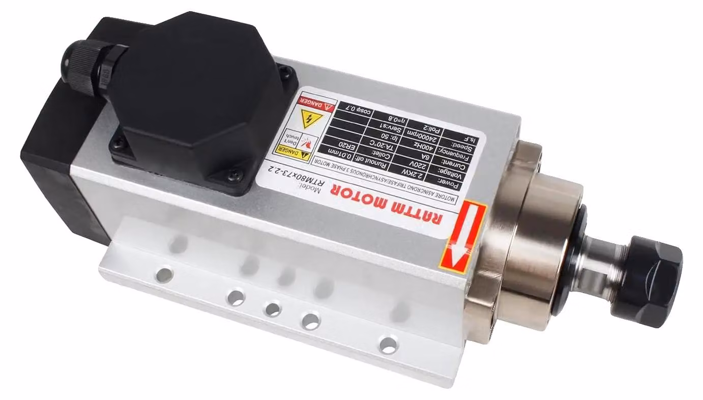 Motore a mandrino, 220V, 24000 RPM, Solo mandrino, 220V