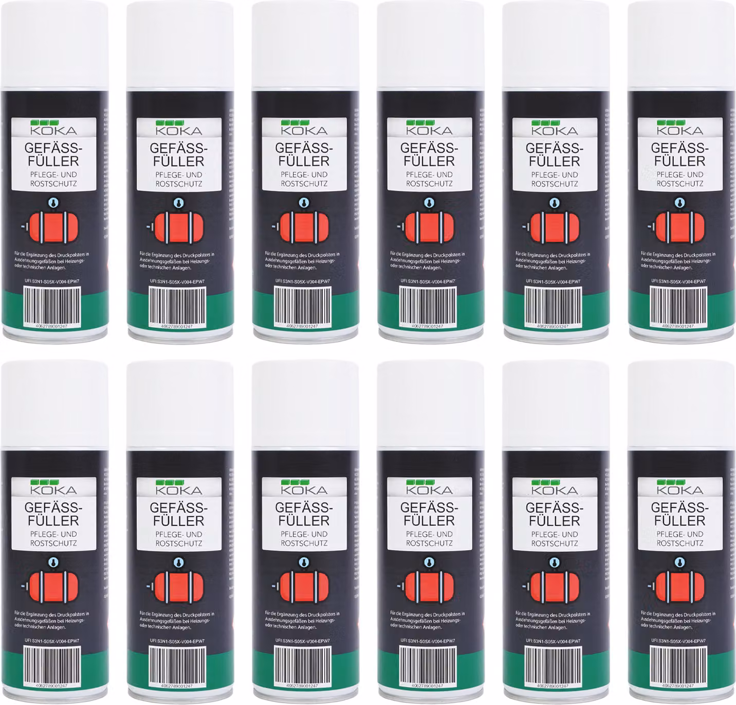 12x riempimento vasetti 400ml