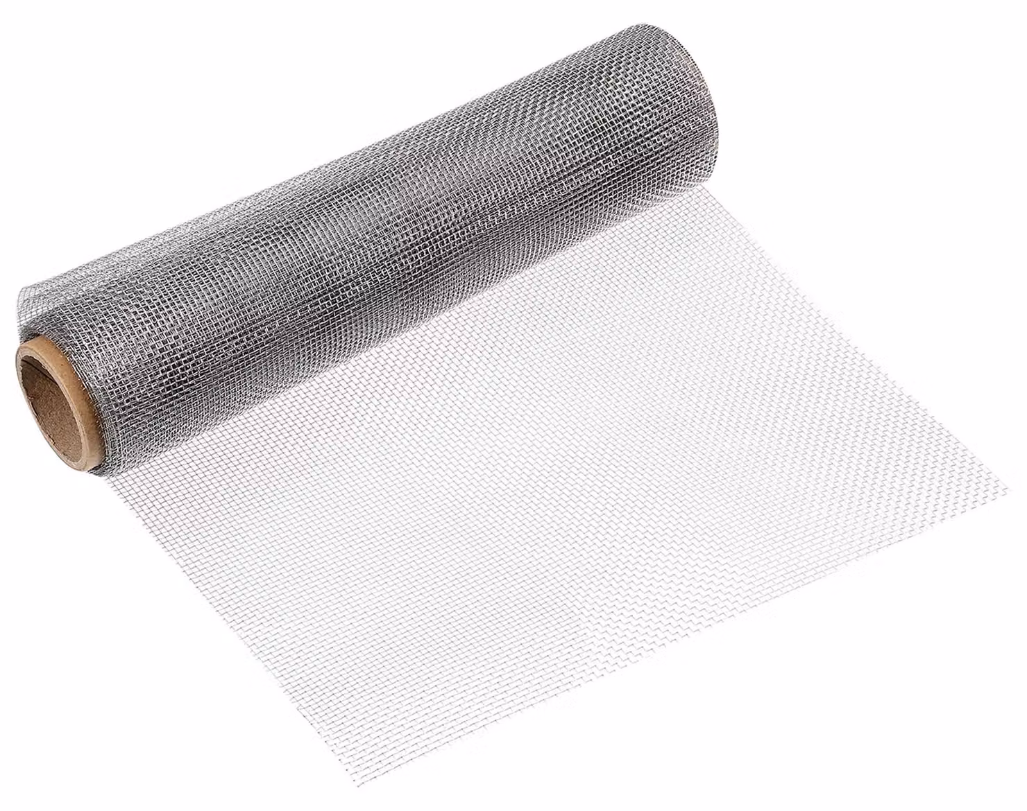 Rete in acciaio inossidabile intrecciata, maglia 12, dimensioni 2000x250 mm, acciaio inossidabile 316