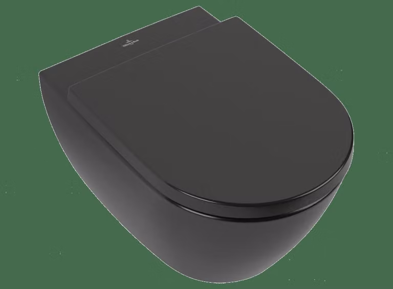 Villeroy & Boch Subway 2.0 WC à fond creux, ovale, sortie horizontale, DirectFlush, 370x560x365mm, 5614R0R7, 5614R0R7