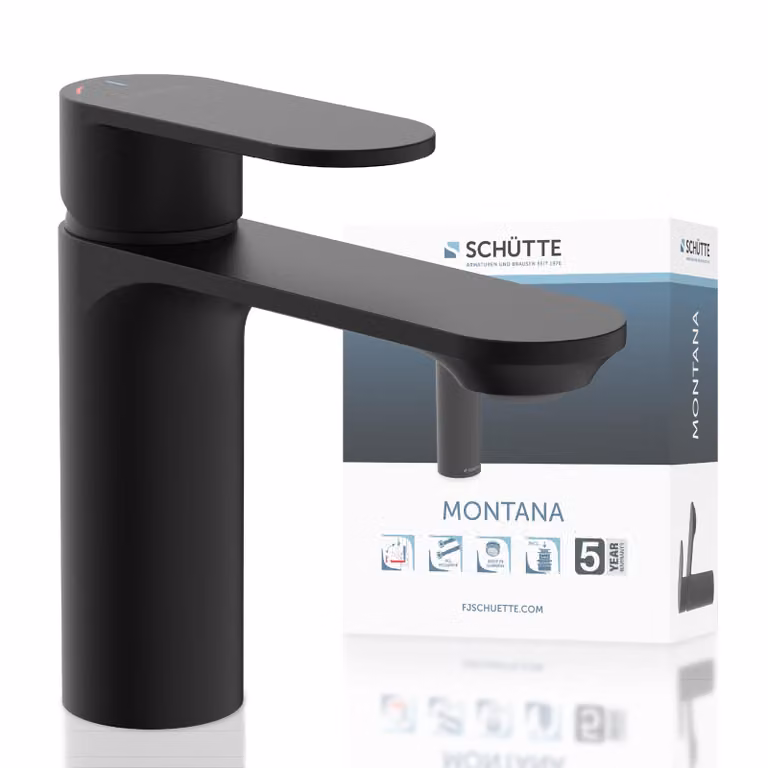32316 MONTANA - Miscelatore per lavabo, nero opaco