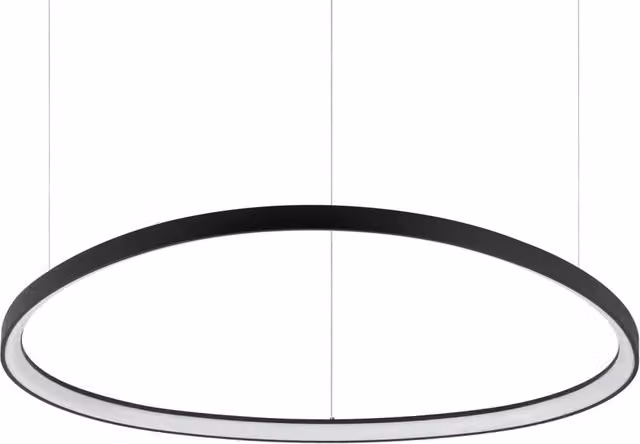 Lampada a Sospensione Collezione GEMINI LED 78W Luce Calda Nero Ideal Lux