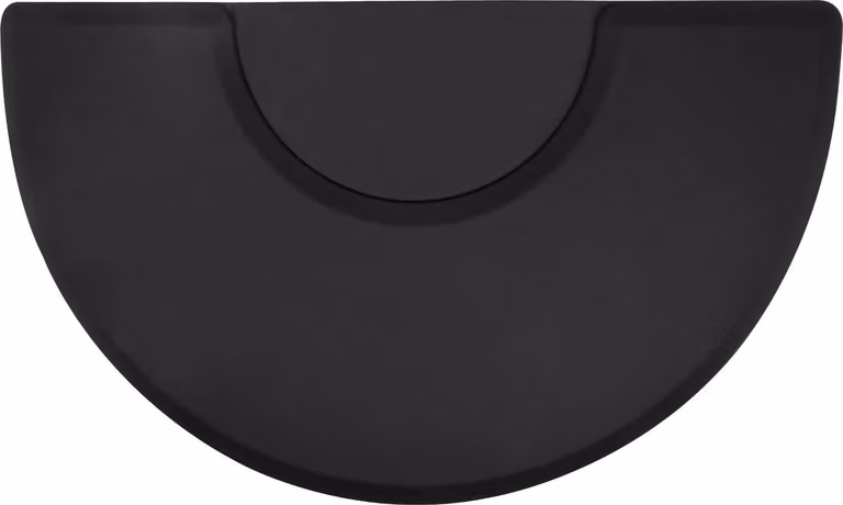 Tappetino per parrucchiere - Tappetino antifatica - 91 x 152 cm - Impermeabile - PVC con schiuma di poliuretano - Extra spesso - Nero