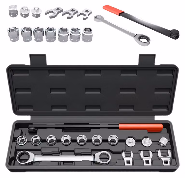 Kit professionale di strumenti per la manutenzione delle corde a V