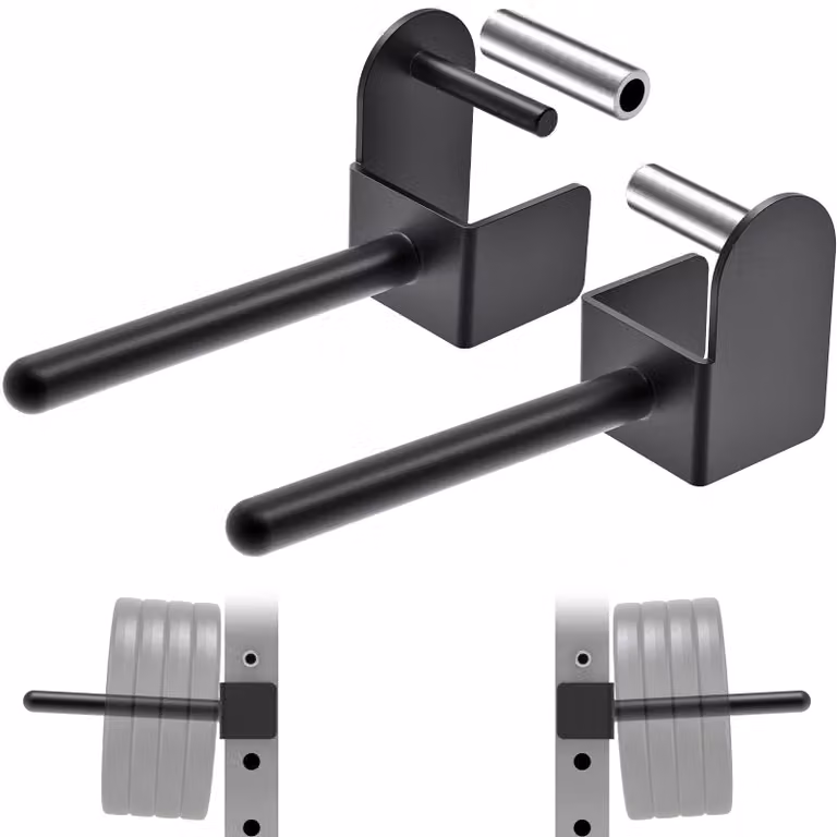 Solidchoice - Supporto per dischi di peso, compatibile con power rack, set di 2