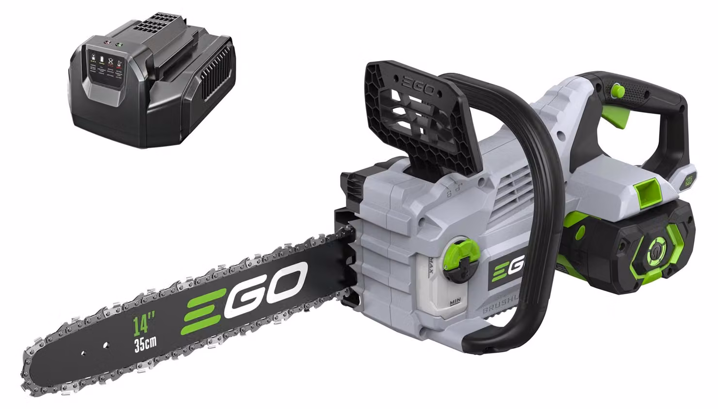 Motosega EGO Power CS1411E 35 cm con batteria da 2,5 Ah e caricatore standard