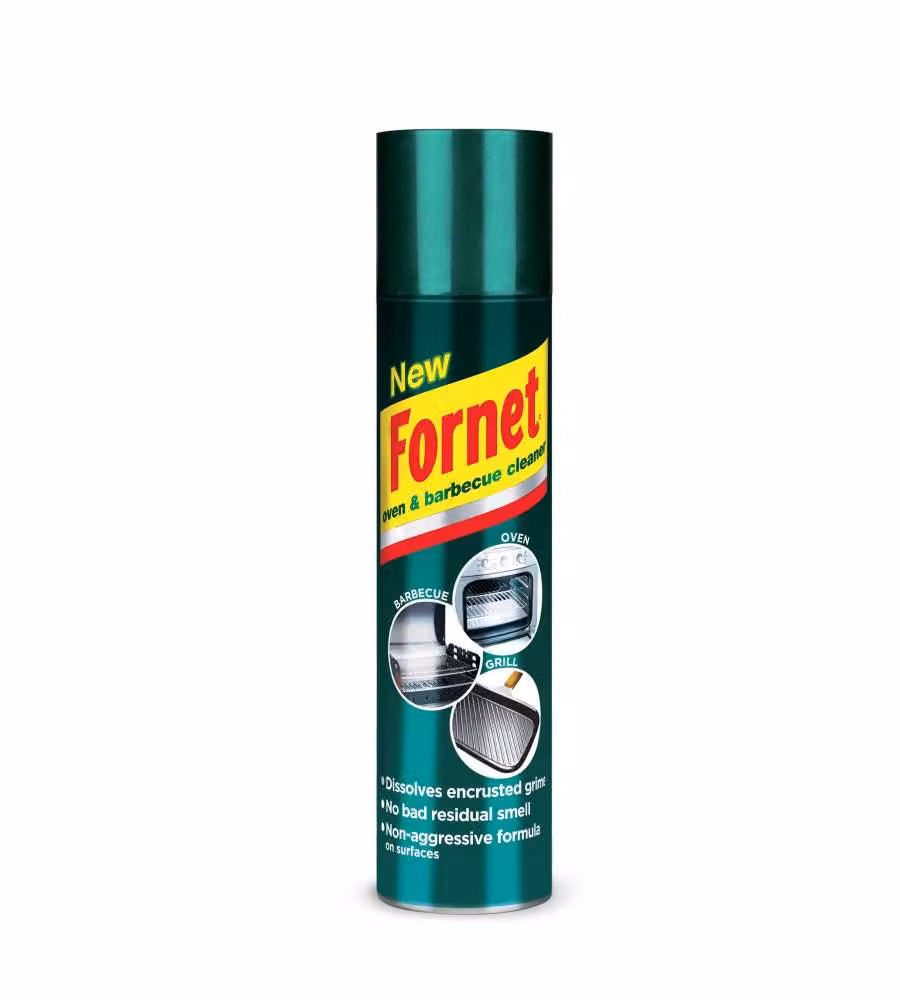 Fornet Sgrassatore Spray Limone 300ml per Forni e Barbecue