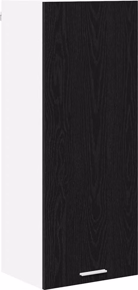 Armadio pensile Rovere Nero 40 x 31 x 100 cm Legno multistrato