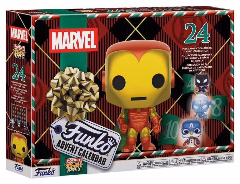 Calendario dell'Avvento Pocket Pop Marvel