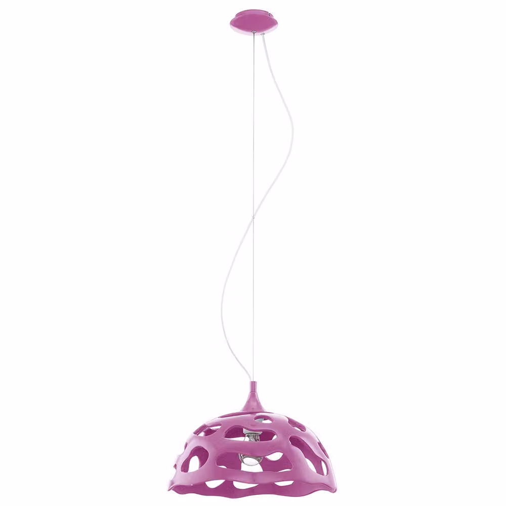 Lampada a sospensione Anzino Ø 38 cm viola