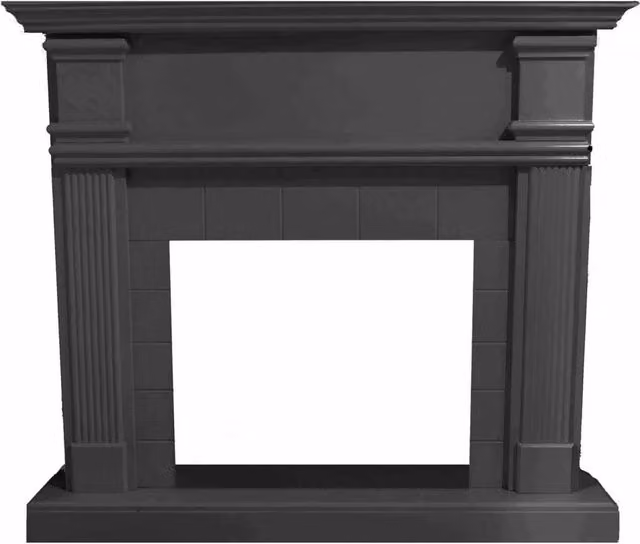 Mpc Cornice Camino Caldera Grigio Grigio Profondo Cornice Caminetti Caldera Grigio Profondo Mdf Per Inserto Elettrico Caminettovulcano o Bruciatore Esistente Design Classico Senza Tempo