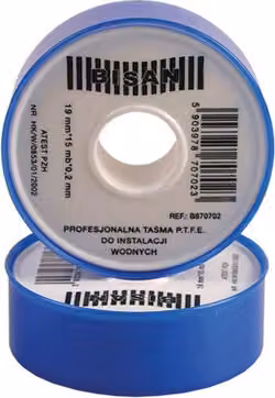 Idraulici Nastro in teflon bianco PTFE Sigillante per filettature Riparatore di perdite 15 x 19 mm x 0,2 mm