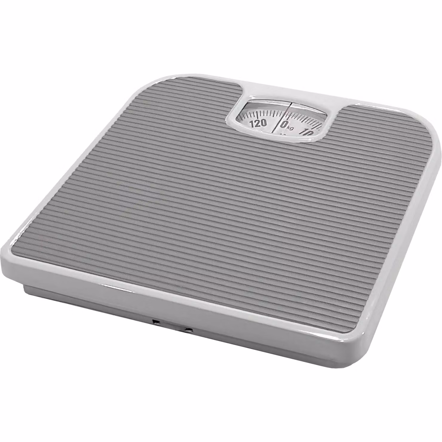 Bilancia pesapersona analogica Dictrolux con display manuale e base in vetro e plastica, portata massima 130 kg
