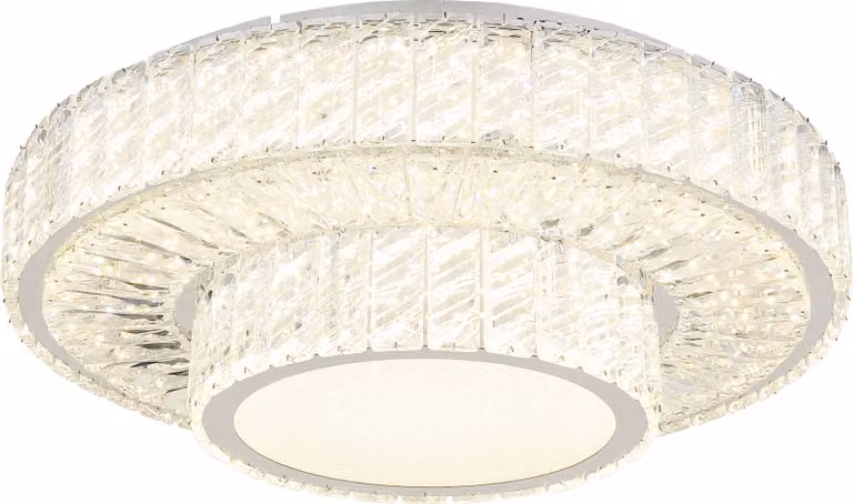 Plafoniera soggiorno dimmerabile Plafoniera LED cristalli cambio colore 67162-50D