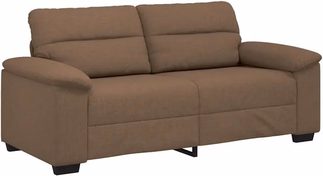Divano | Divano da soggiorno | Sofa a 2 Posti Marrone 180x81x84 cm in Tessuto