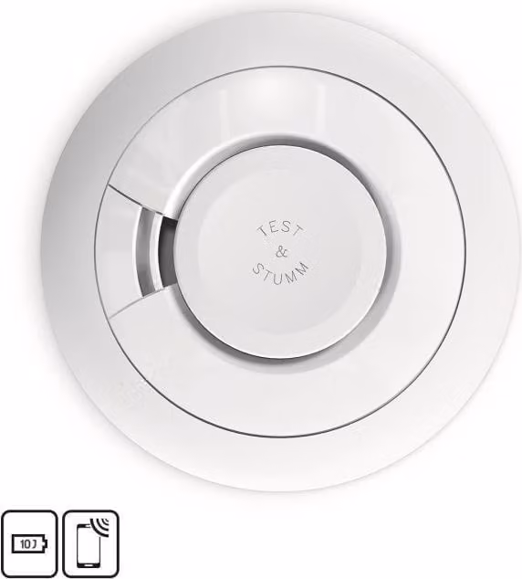 Dispositivo di allarme fumo EIEL Ei650iRF-1XD (Ei650iRF-1XD)