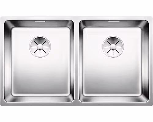 Lavello in acciaio inox Blanco ANDANO 340/340-IF 440 x 745 mm 522981