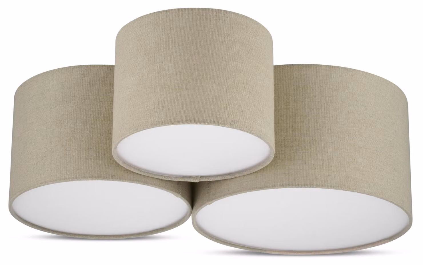 Lampada a soffitto REV, 3 luci, 50 cm, ideale per soggiorno e camera da letto