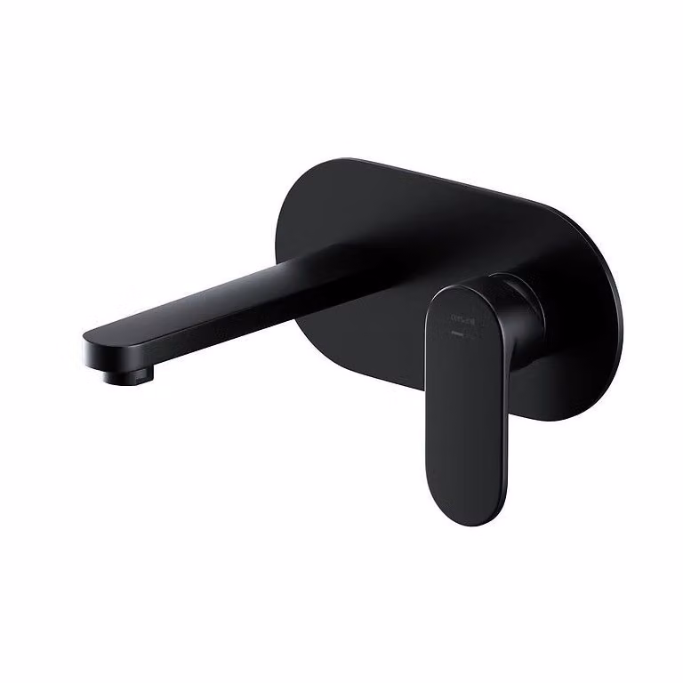 Miscelatore da incasso per lavabo CREA, incl. corpo di montaggio, nero (S951-333)