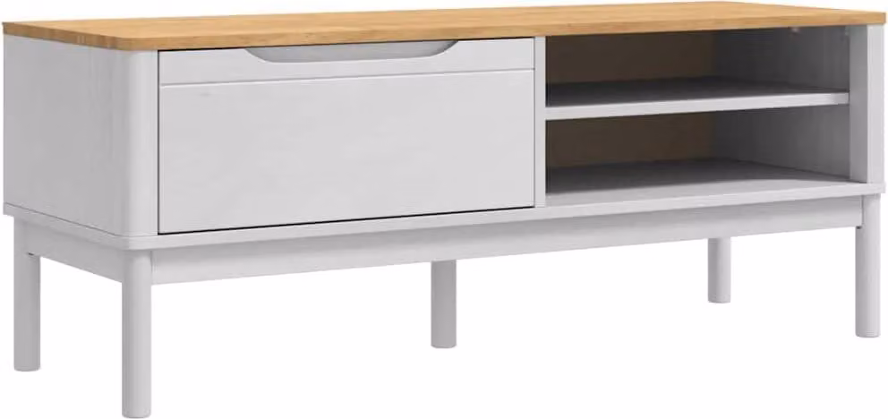 Panchina per corridoio FLORO Bianco 115 x 40 x 45 cm